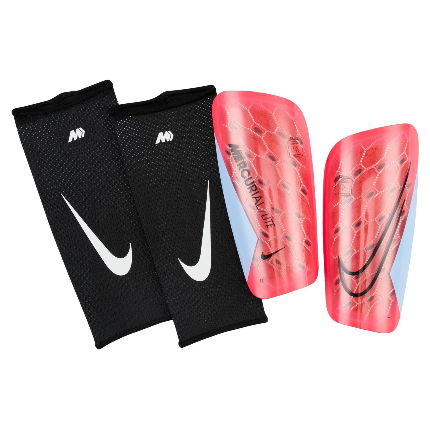 Nike Mercurial Lite Shin Guards Soccer DV1771-636 Red