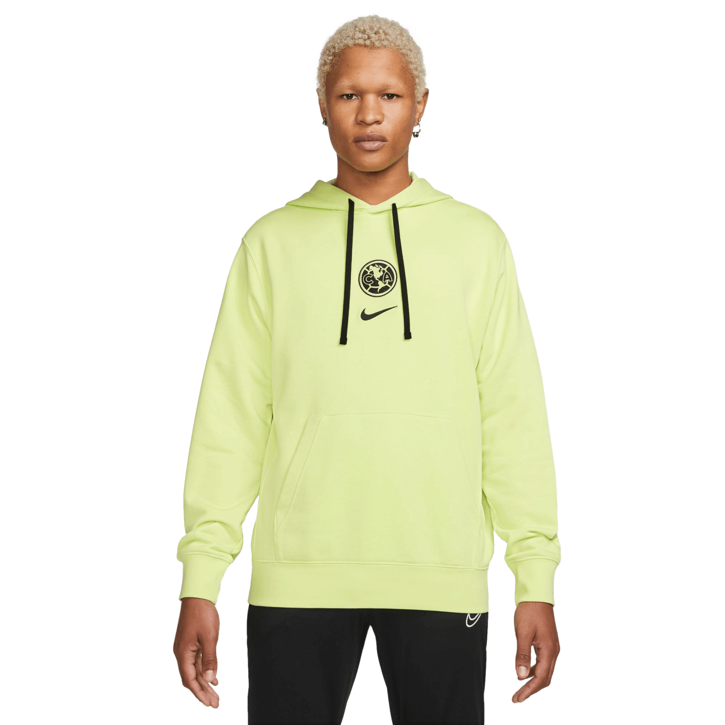 Nike Club America Club Pullover Hoodie Soccer FD9259 736 Yellow