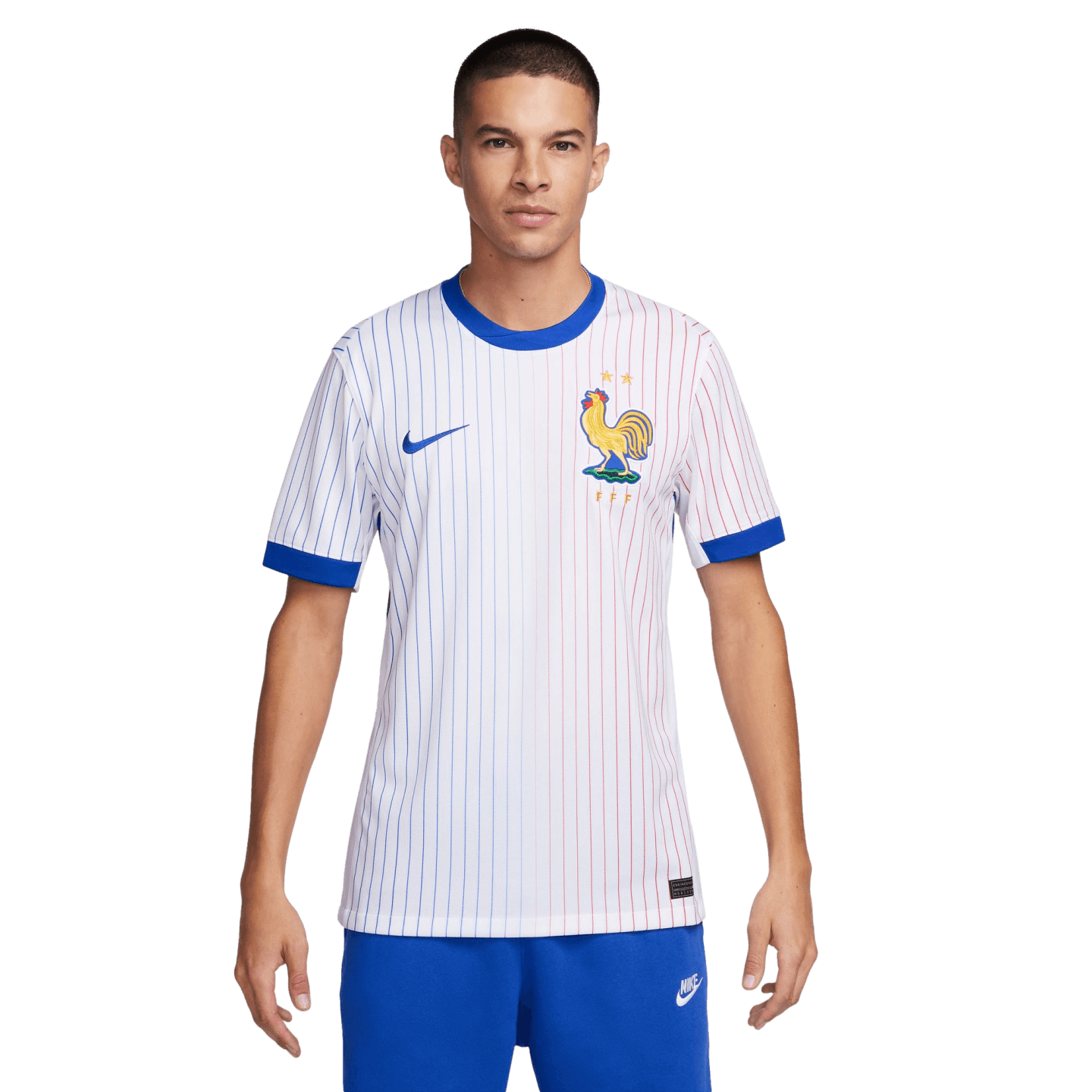 Nike Francia 2024 Away Jersey Futbol FJ4273 100 Blanco
