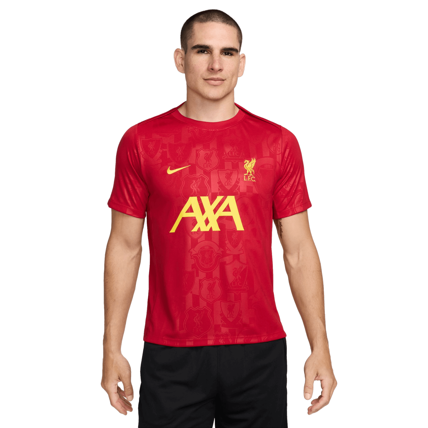 Nike Liverpool Academy Pro Pre-Match Jersey Soccer FN9653-688 Red Nike Liverpool Academy Pro Pre-Match Jersey Soccer FN9653-688 Red