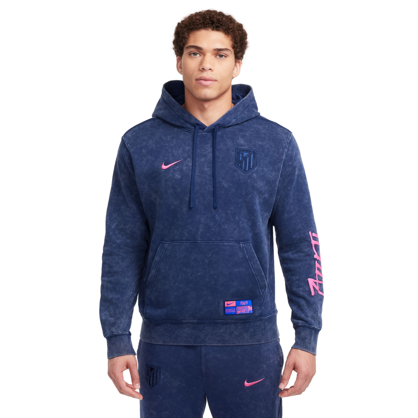Nike Atletico Madrid Club Pullover Hoodie FQ3093-492