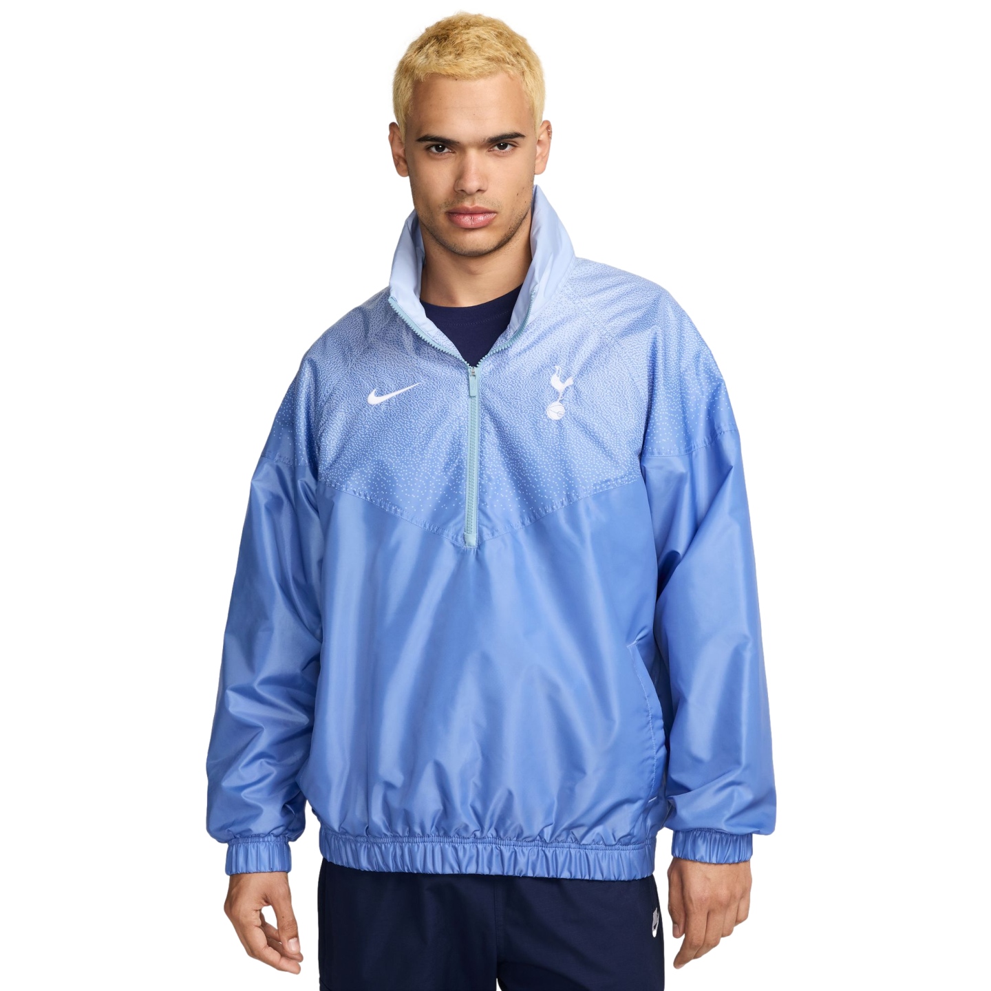 Nike Tottenham GX Anorak Jacket Soccer FQ3189-450 Blue Nike Tottenham GX Anorak Jacket Soccer FQ3189-450 Blue