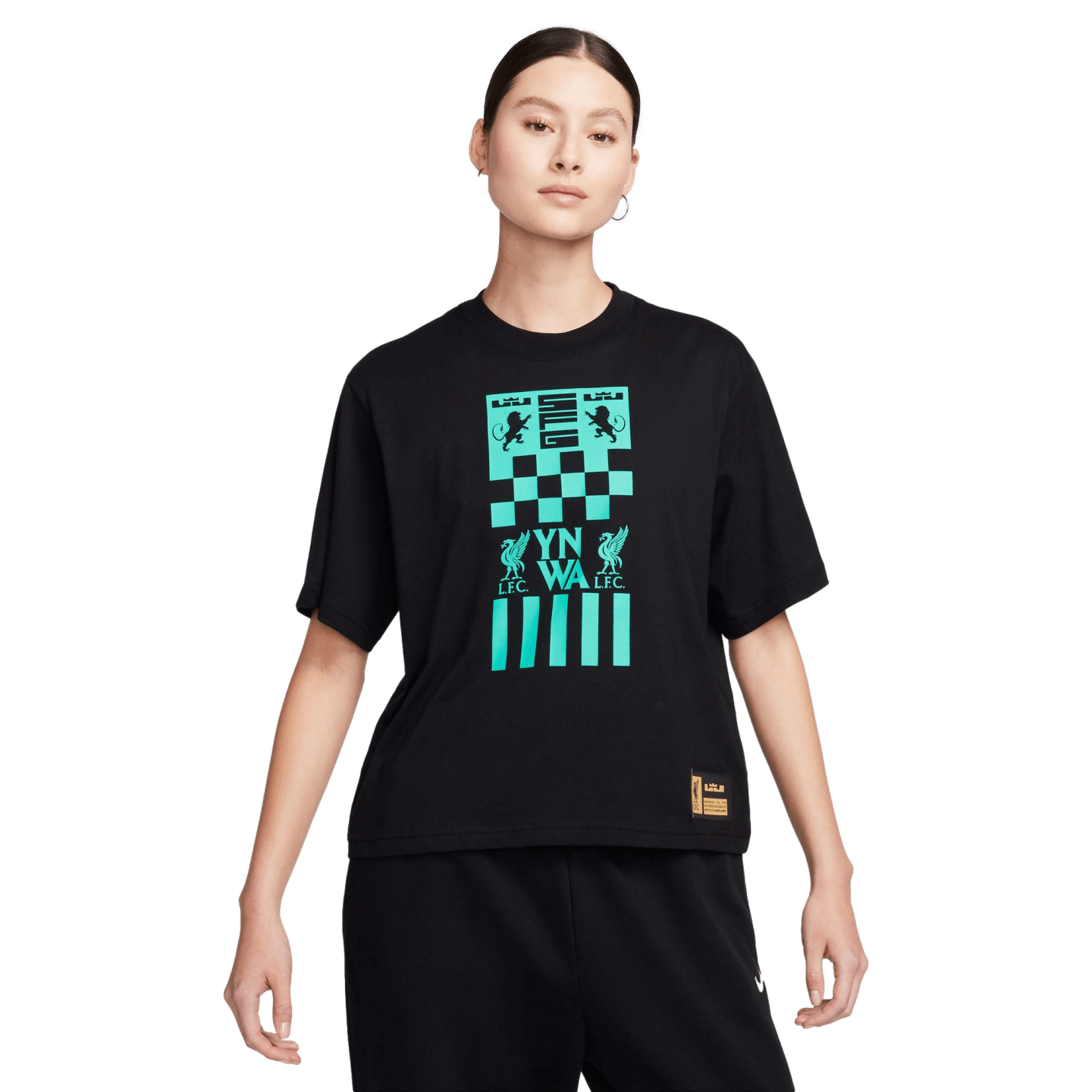 Nike Liverpool x LeBron Womens Tee FQ6569-010