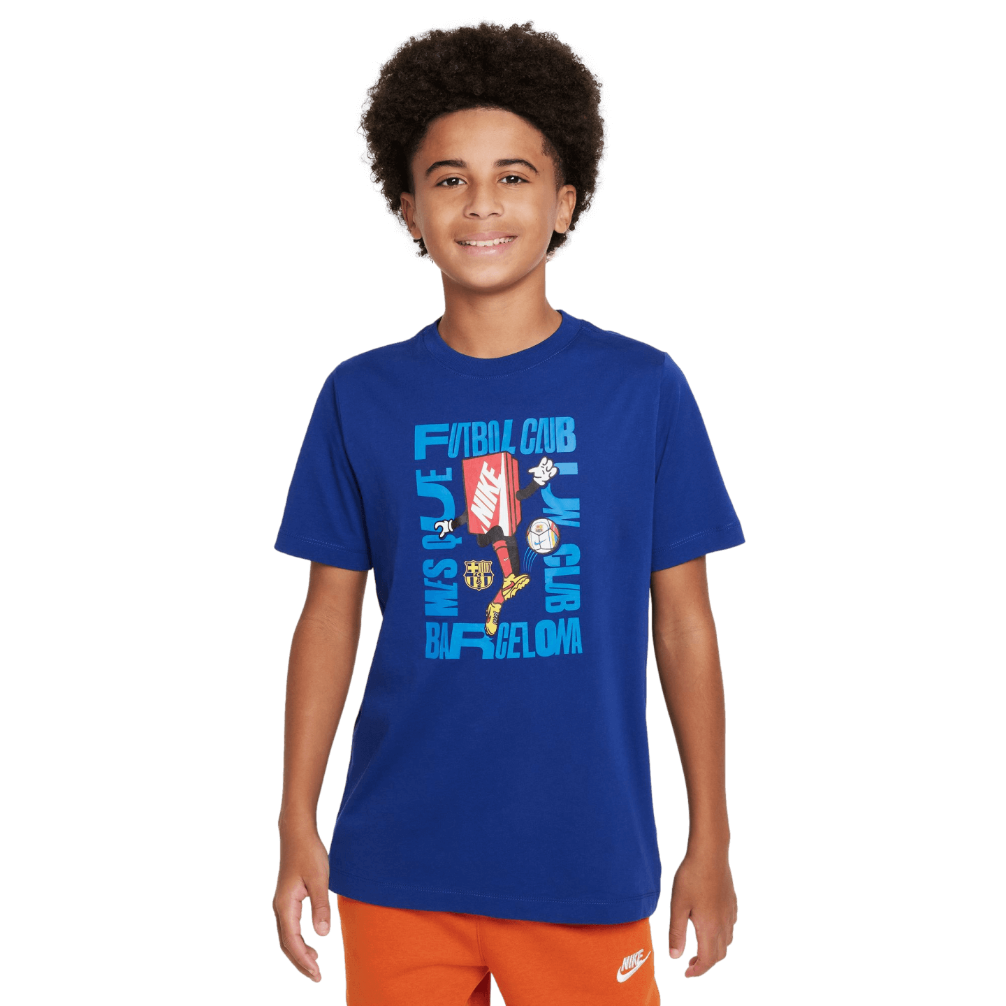 Nike Barcelona Shoebox Youth Tee FQ6576-455
