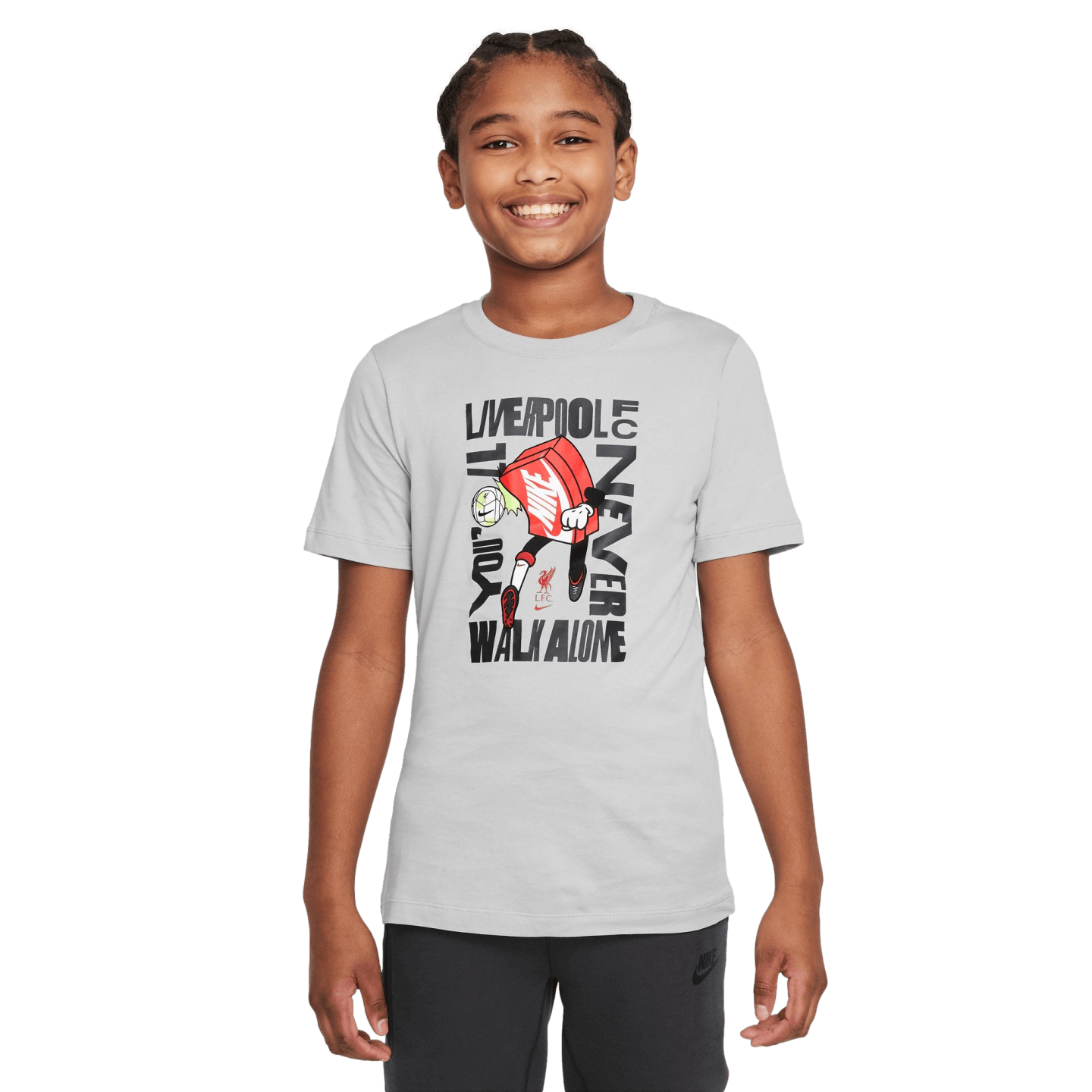 Nike Liverpool Shoebox Youth Tee FQ6577-012