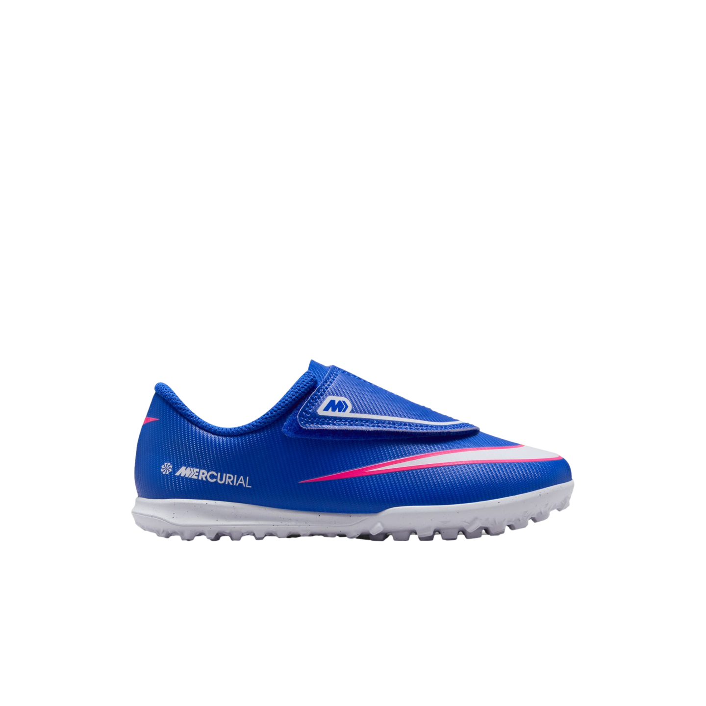 Nike Mercurial Vapor 16 Club Youth Turf Shoes Soccer FQ8291-446 Blue