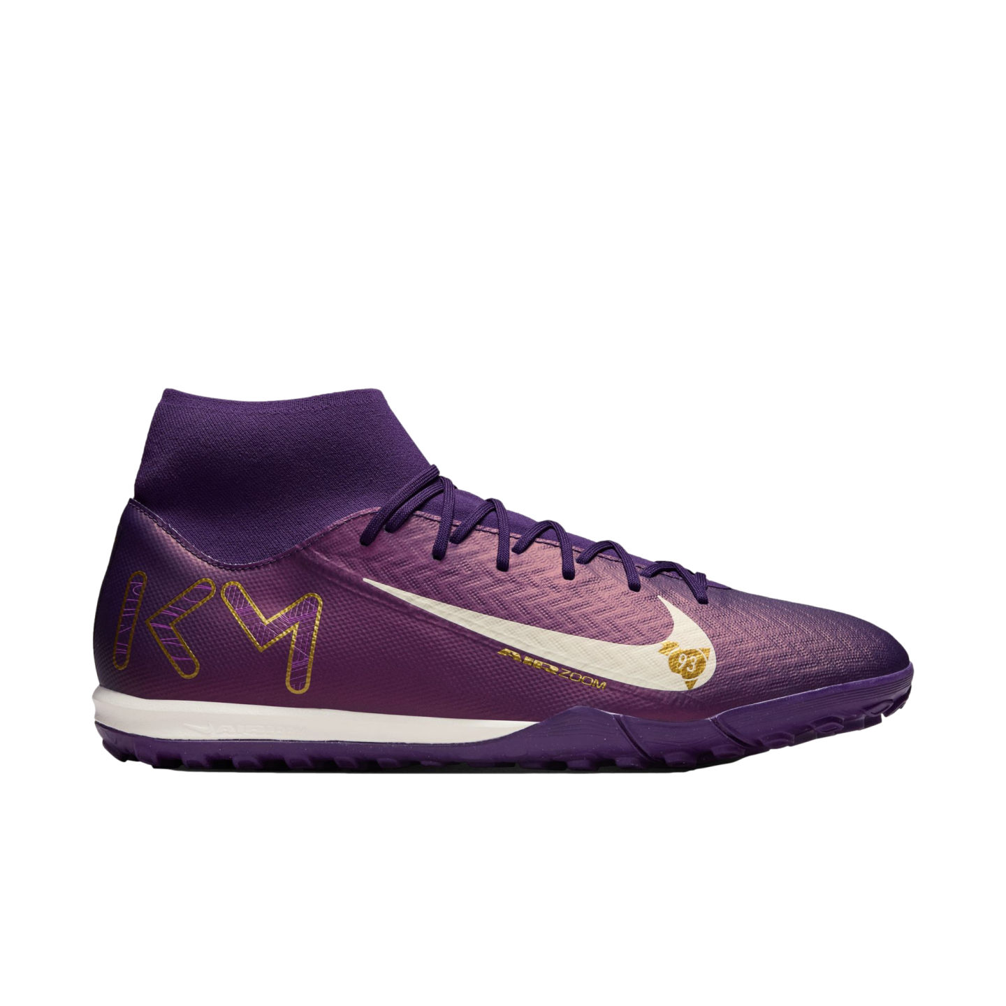 Nike Mercurial Superfly 10 Academy KM Mbappe Turf Shoes FQ8333-500