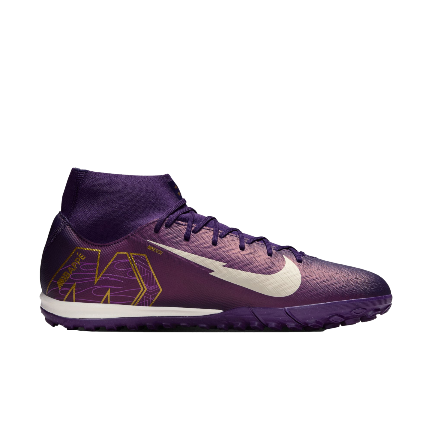 Nike Mercurial Superfly 10 Academy KM Mbappe Turf Shoes FQ8333-500