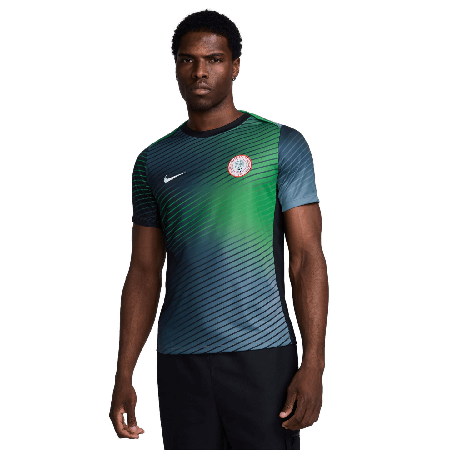 Nike Nigeria 2022 Pre-Match cheapest Jersey DM9551-398 Men's Small