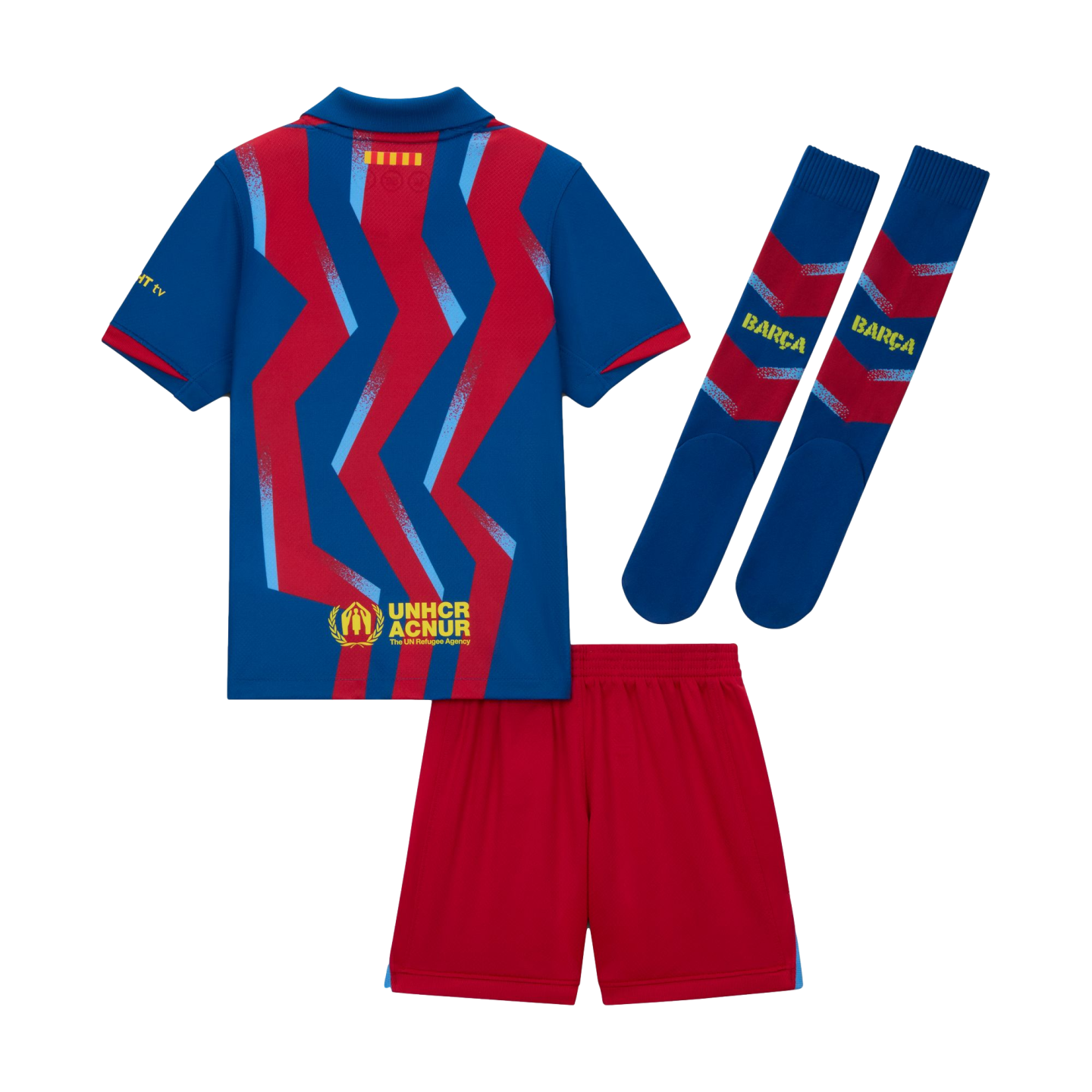Nike Barcelona 25/26 El Classico Little Kids Fourth Mini Kit