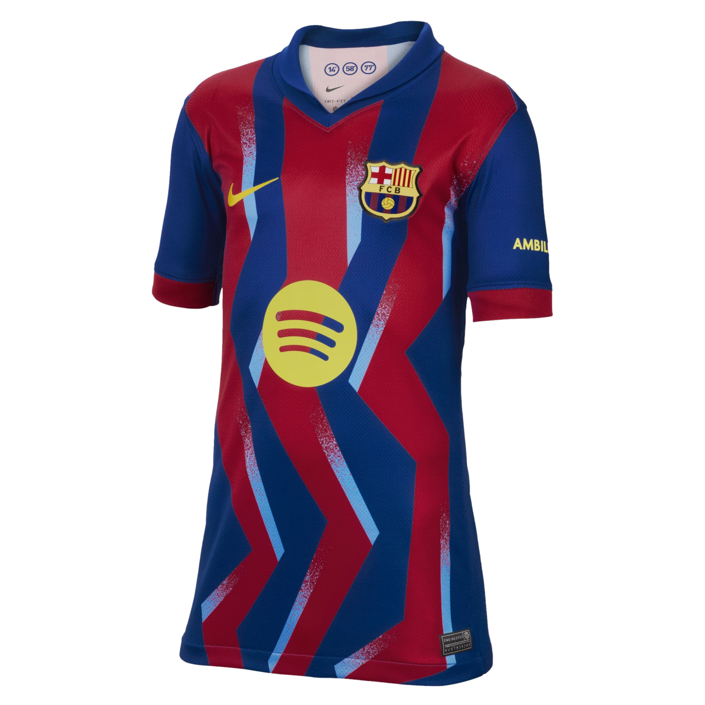 Nike Barcelona 25/26 SE El Classico Youth Jersey Soccer FZ1307-432 Nike Barcelona 25/26 SE El Classico Youth Jersey Soccer FZ1307-432