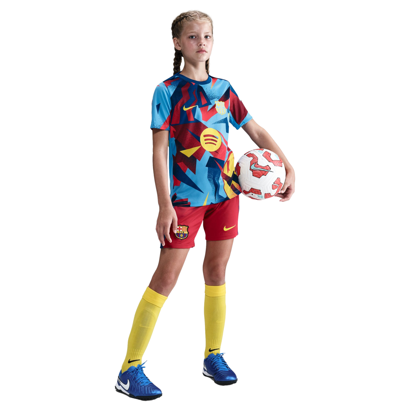 Nike Barcelona Academy Pro SE Youth Pre-Match Jersey Soccer FZ1345