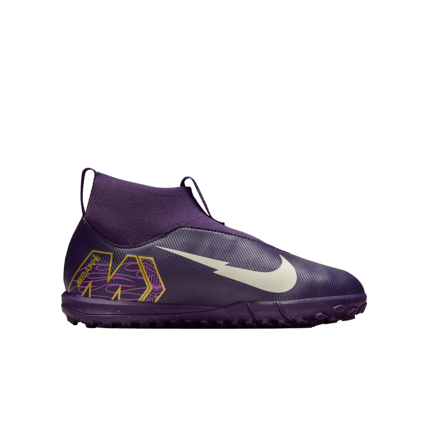 Nike Mercurial Zoom Superfly 10 Academy KM Mbappe Youth Turf Shoes HF3420-500