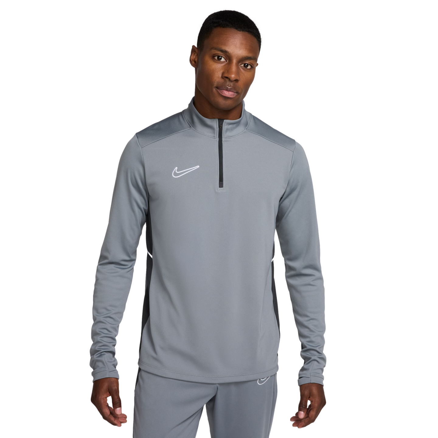 Nike Academy Soccer Drill Top - Grey Nike Academy Soccer Drill Top - Grey