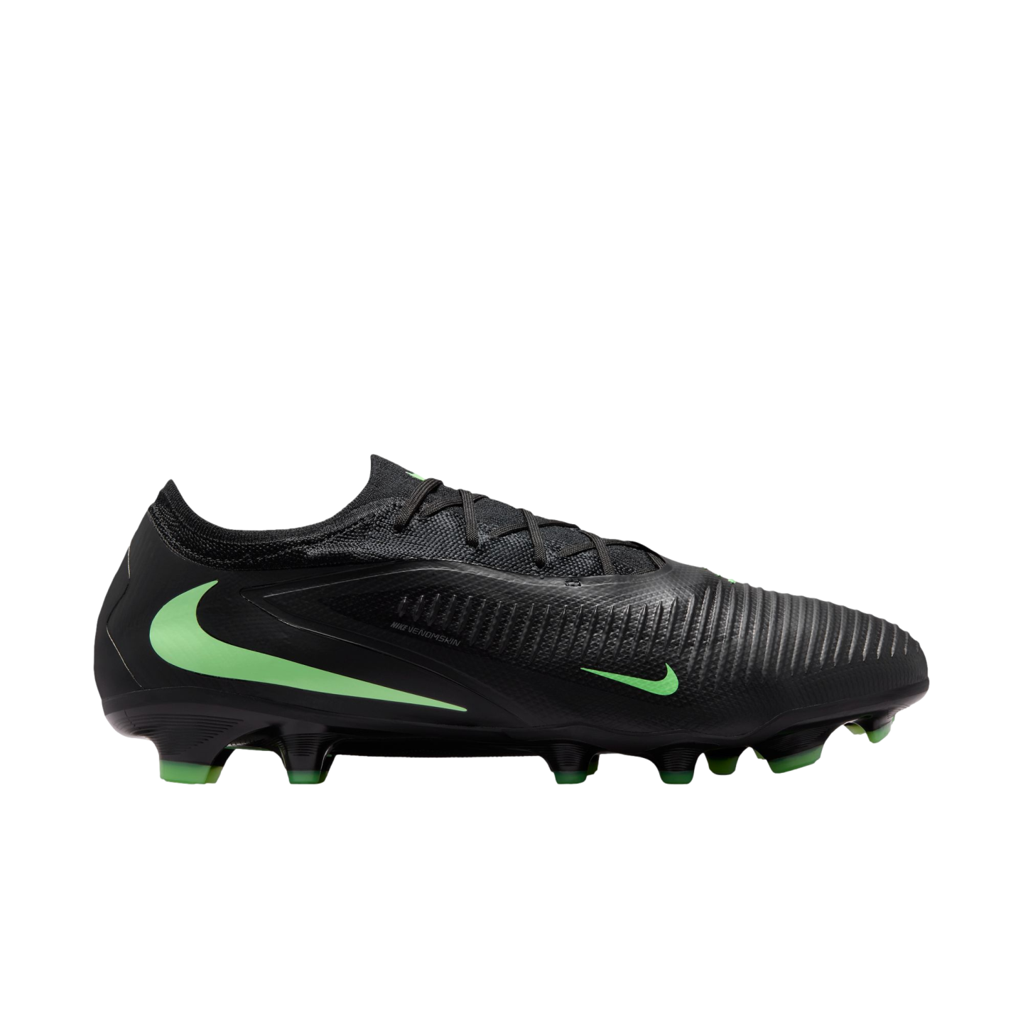 Nike Phantom 6 Low Pro Firm Ground Cleats Soccer HJ4122-001 Black