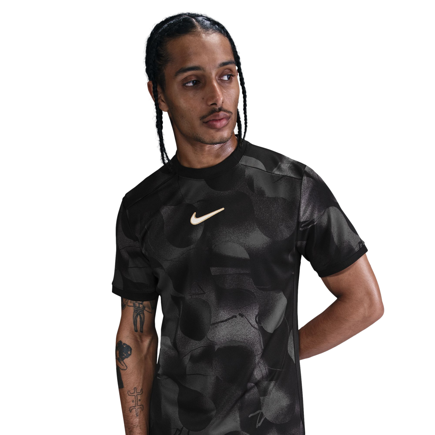 Nike Academy+ Soccer Jersey - Black HJ4239-010