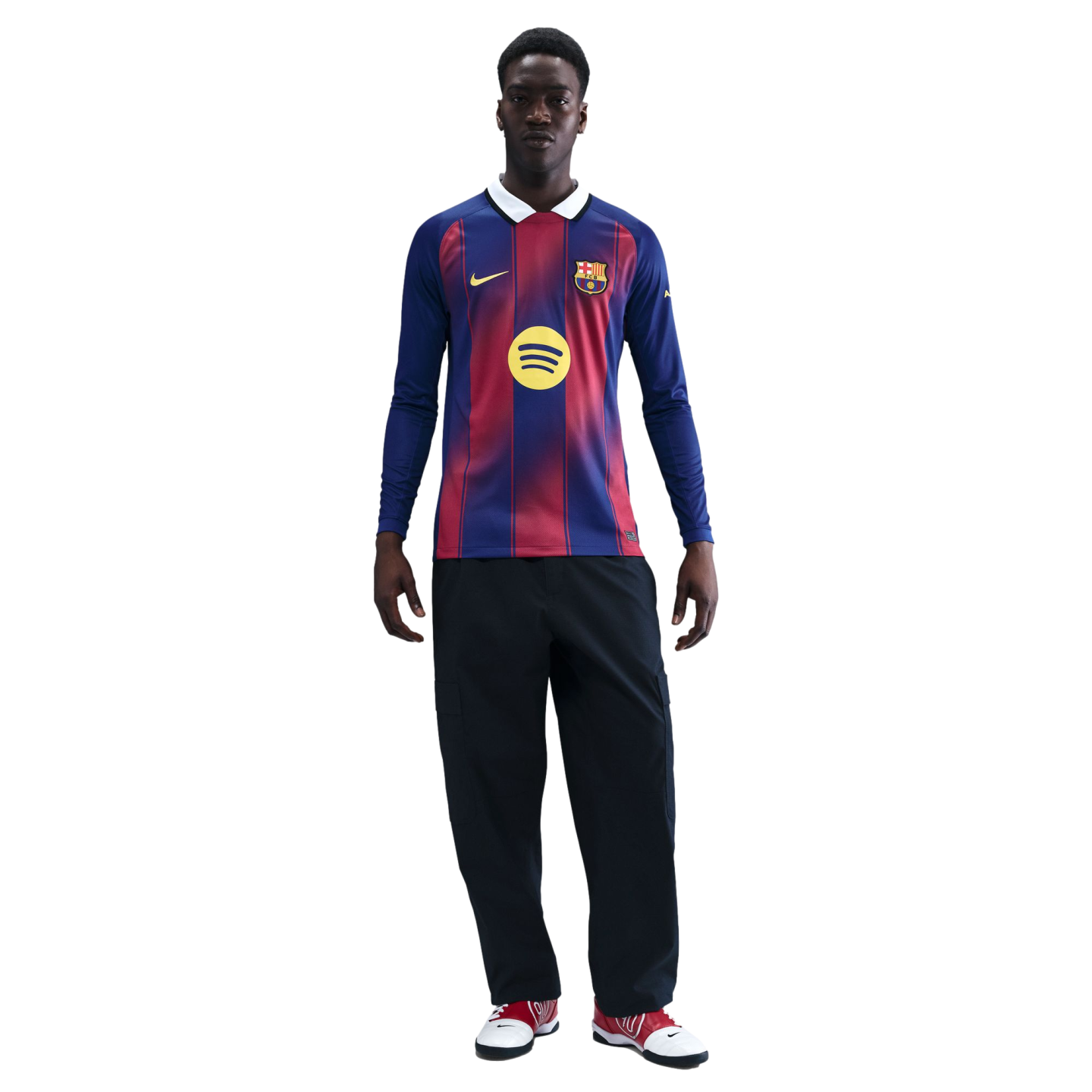 Nike Barcelona 25/26 Long Sleeve Home Jersey HJ4611-456