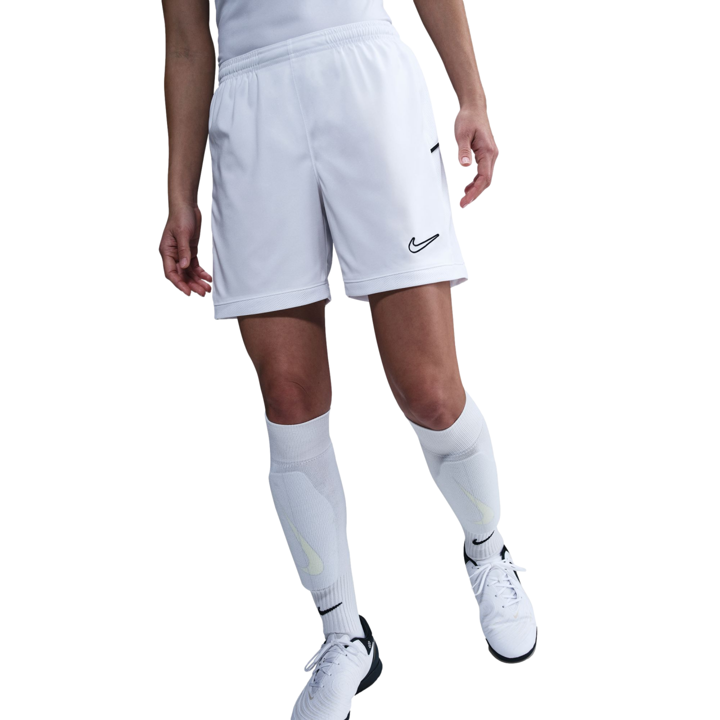 Nike Academy 25 Womens Soccer Shorts - White HM0799-100