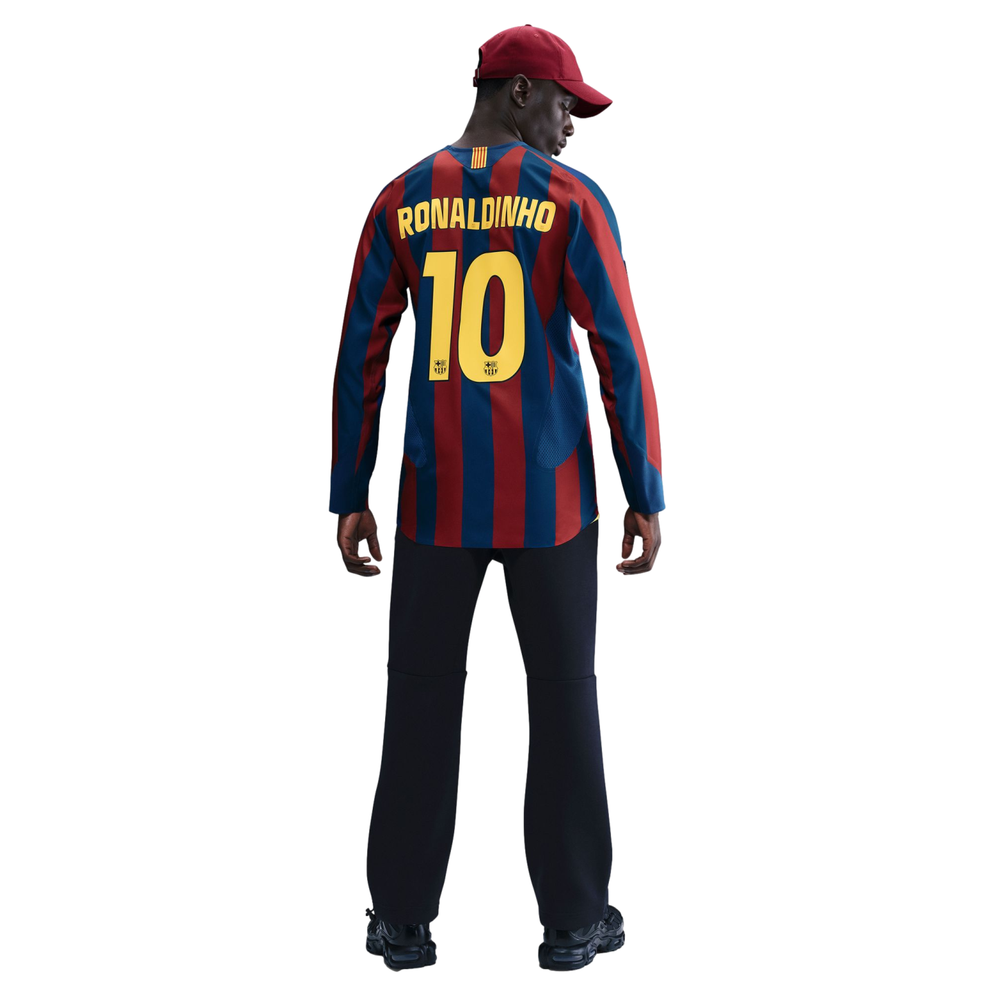 Nike Barcelona Ronaldinho 05/06 Reissue Long Sleeve Jersey