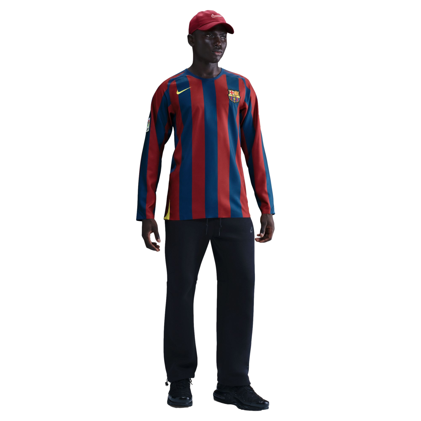 Nike Barcelona Reissue Player Long Sleeve Jersey Soccer HQ1462-471