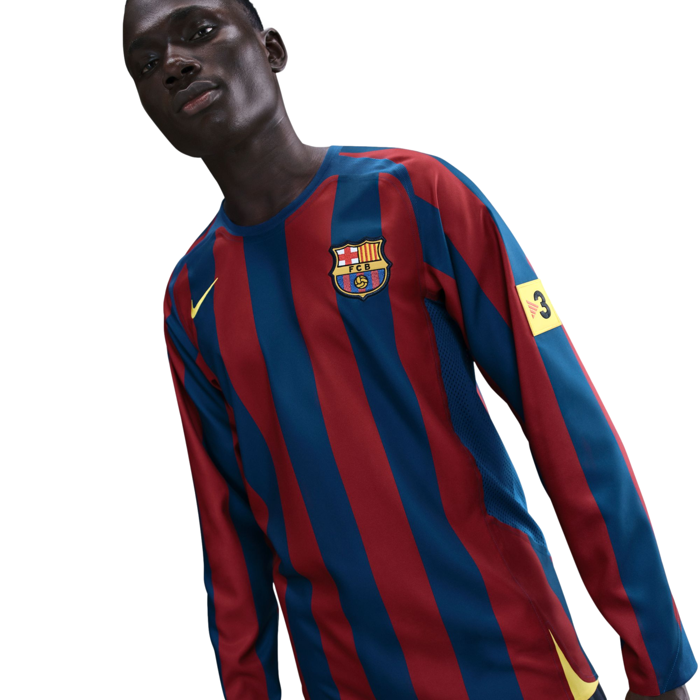 Nike Barcelona Ronaldinho 05/06 Reissue Long Sleeve Jersey