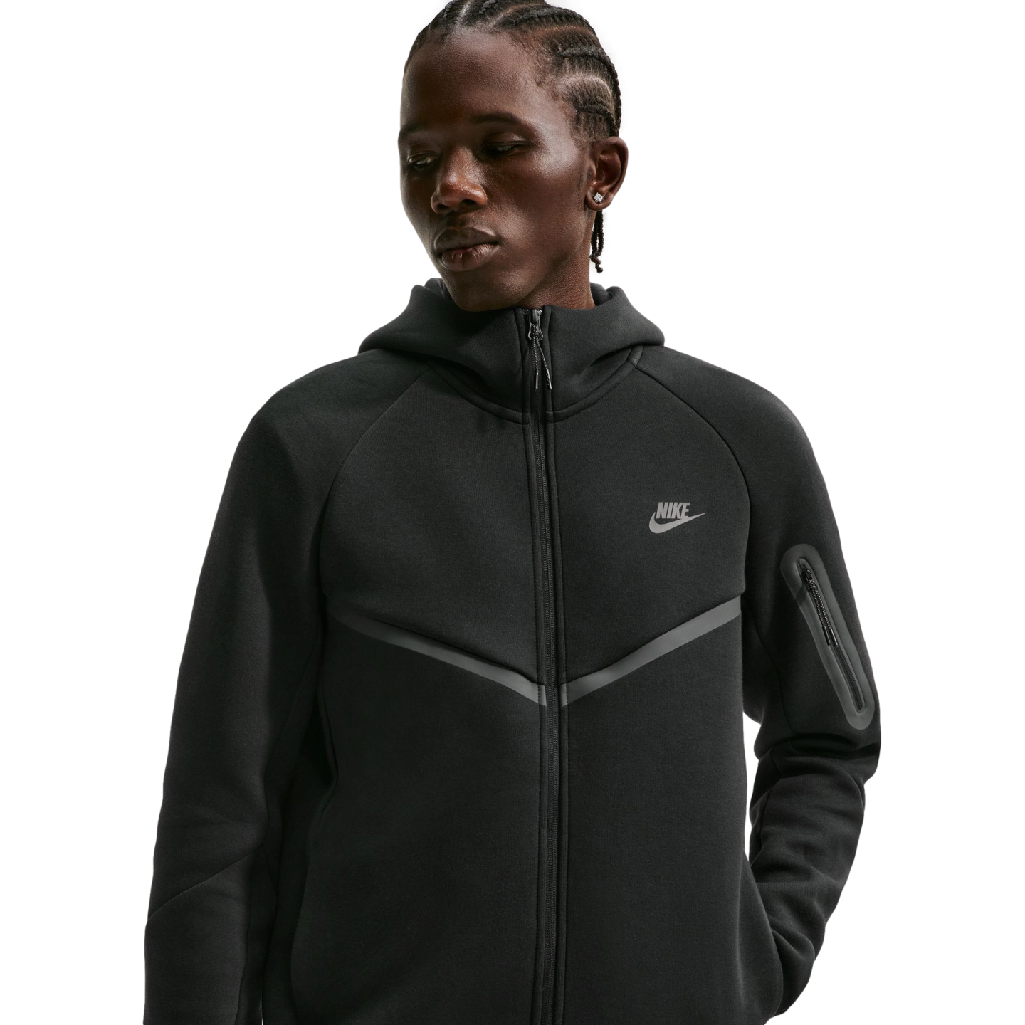 Nike Tech Windrunner Jacket - Black