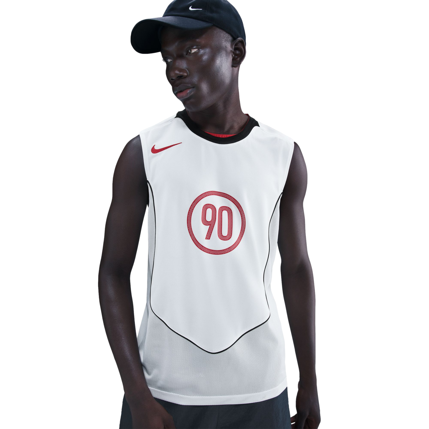 Nike Total 90 Sleeveless Jersey - White HV1180-133