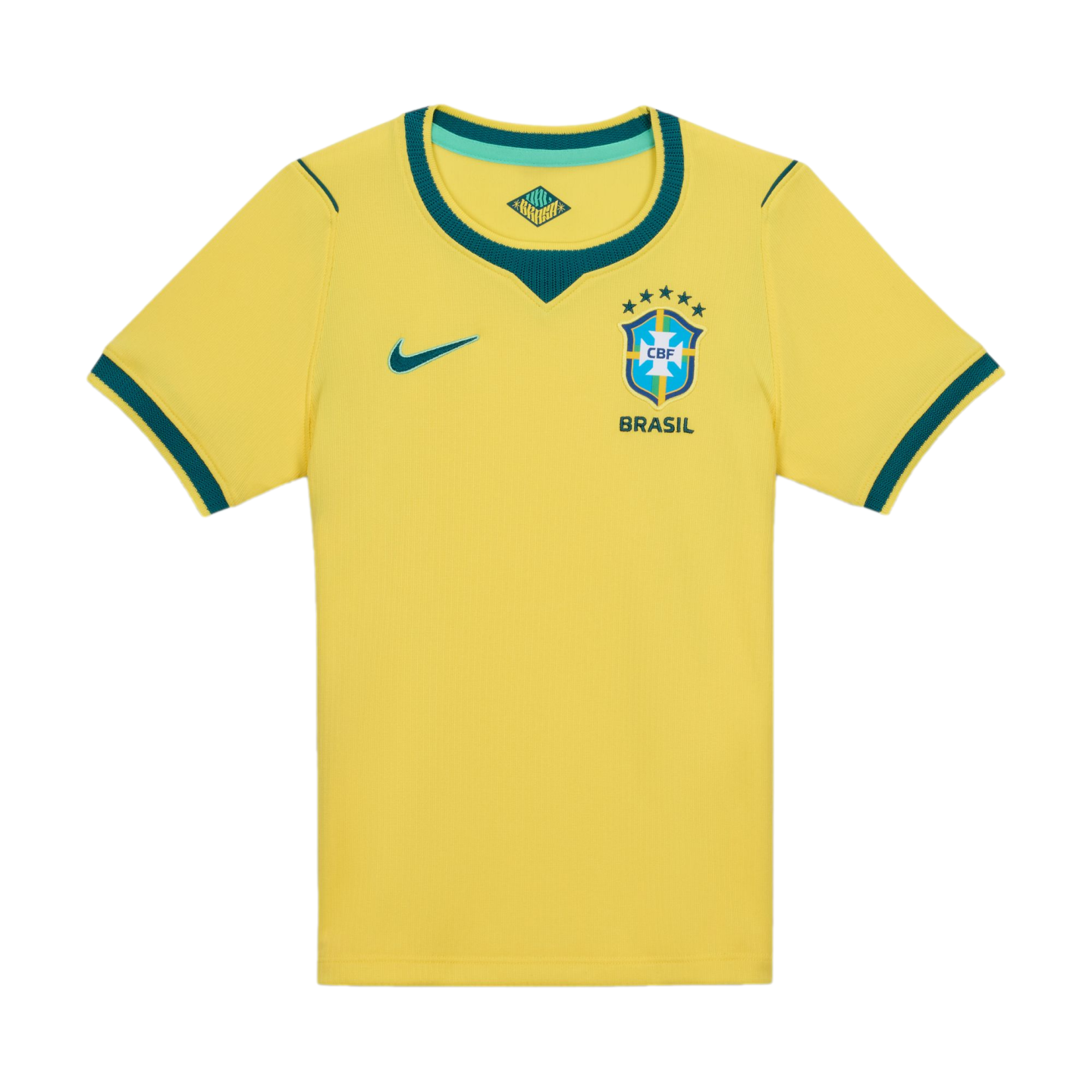 Brazil 2026 Little Kids Home Mini Kit Soccer IB4549-724 Yellow