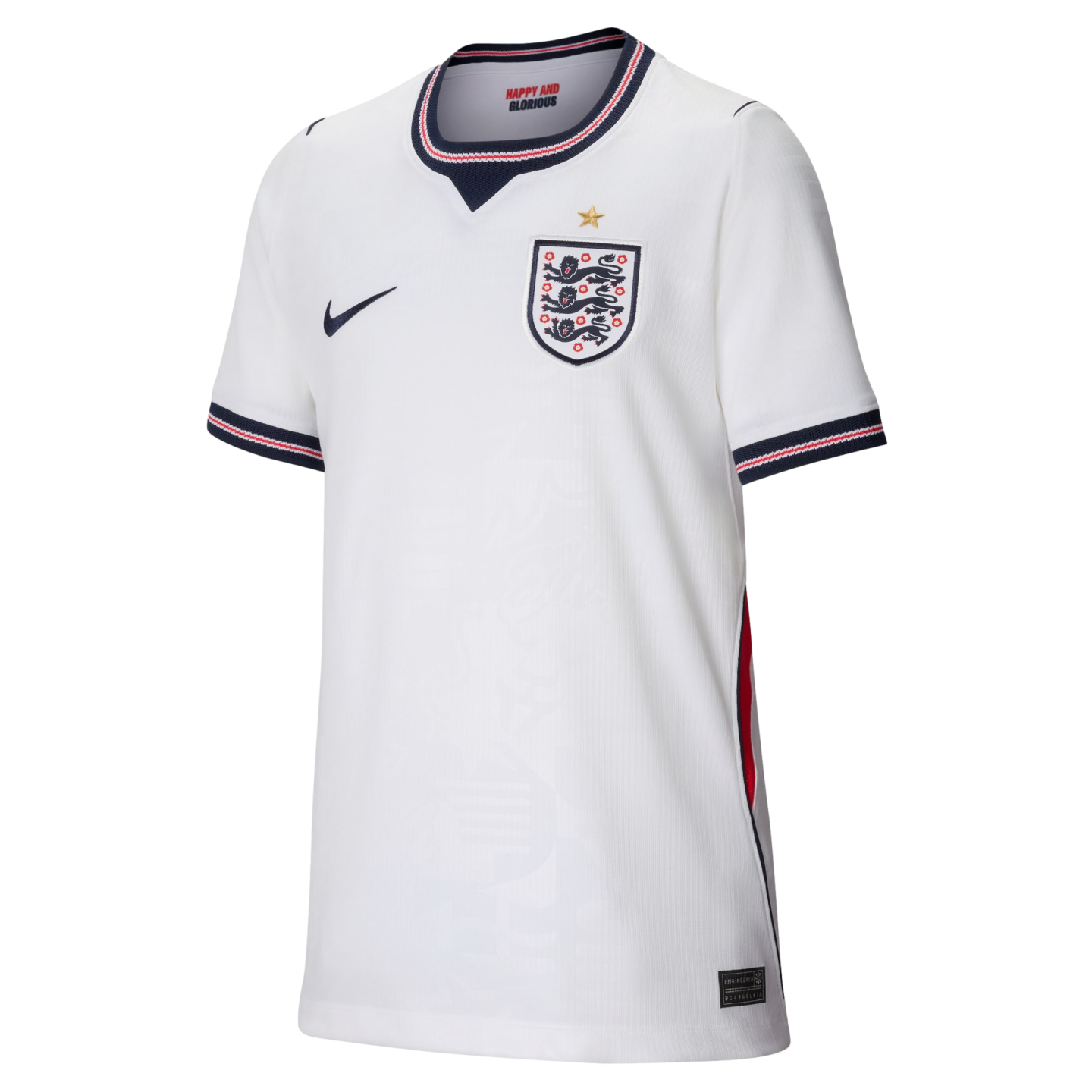 England 2026 Youth Home Jersey Soccer IB5111-100 White