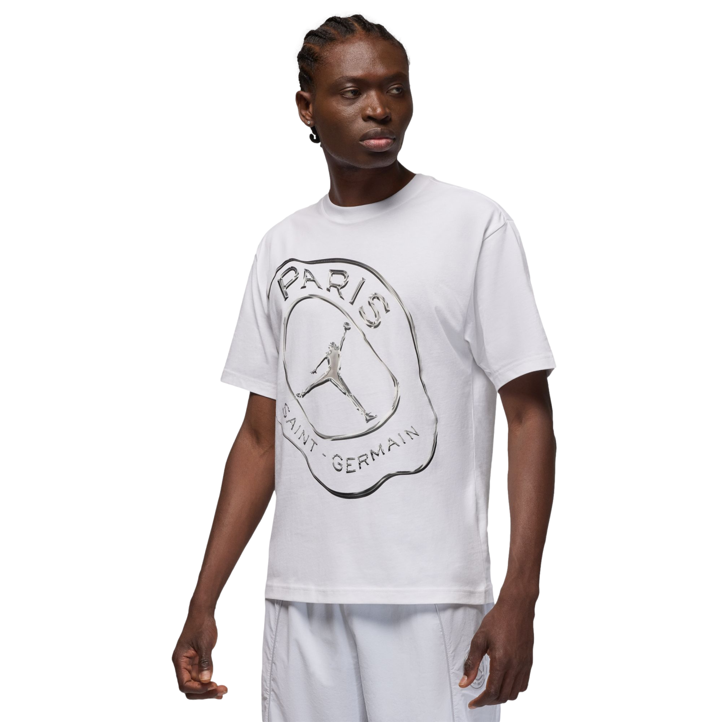 Nike Paris Saint-Germain Practice Tee Soccer IF3807-100 White Nike Paris Saint-Germain Practice Tee Soccer IF3807-100 White