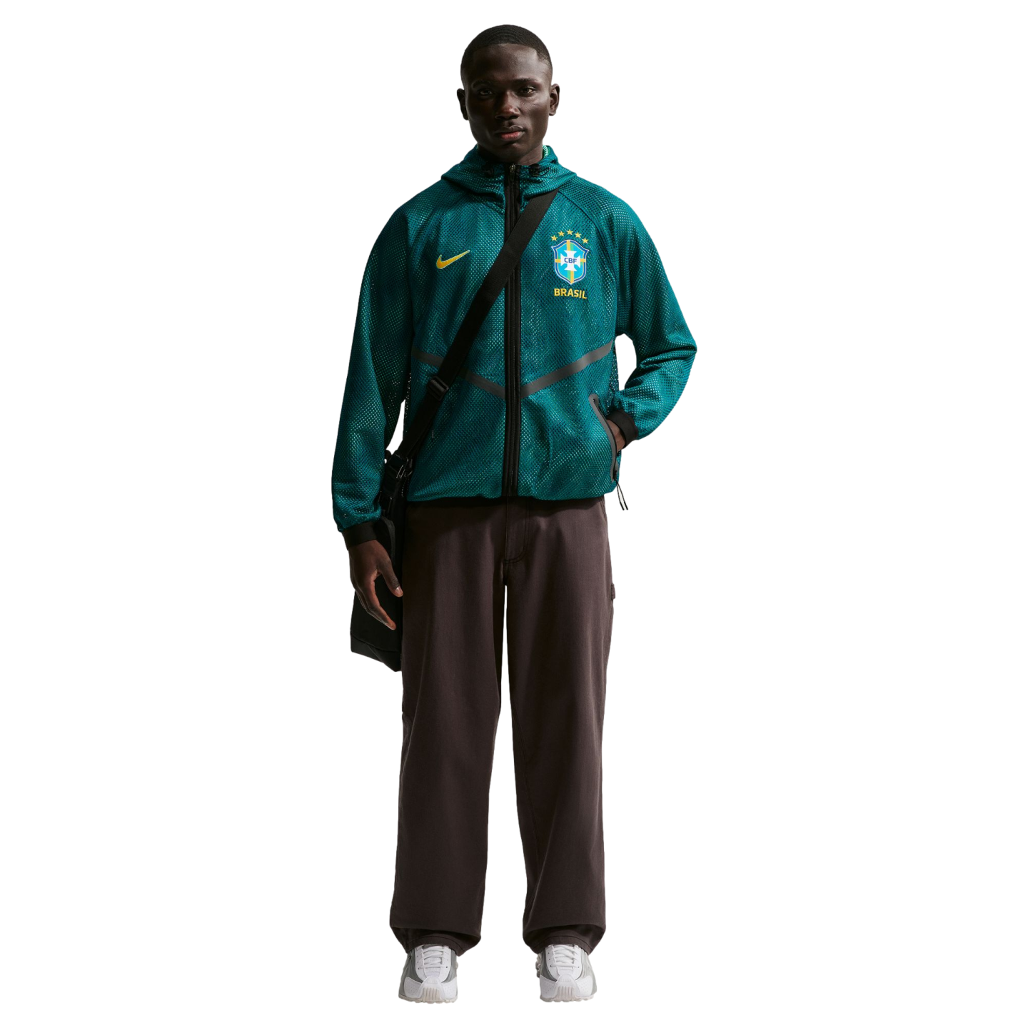 Brazil Anthem Jacket Soccer IH1757-369 Green
