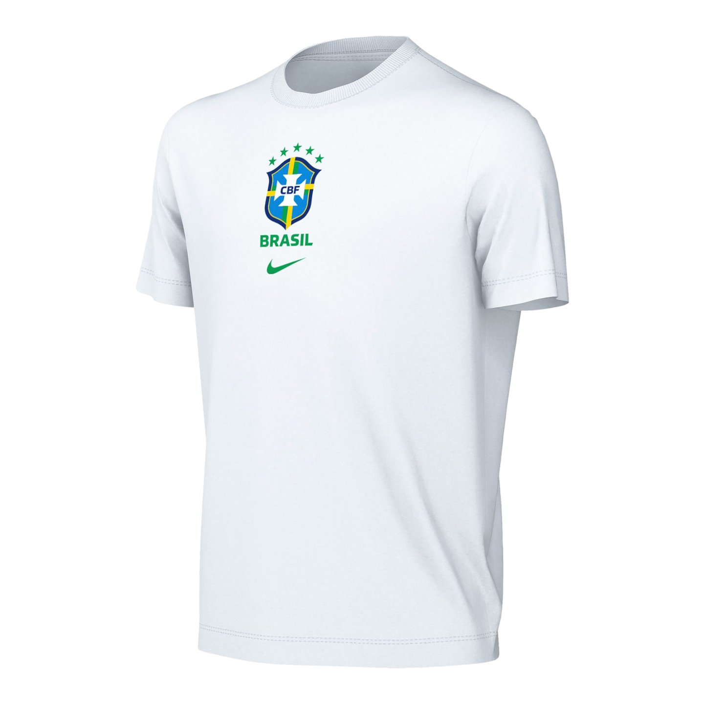 Brazil Crest Youth Tee Soccer IH2257-100 White