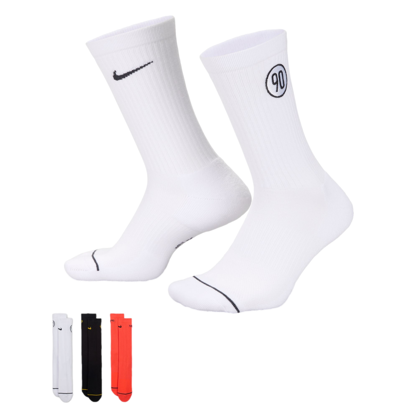 nike cushioned 3 pack sock