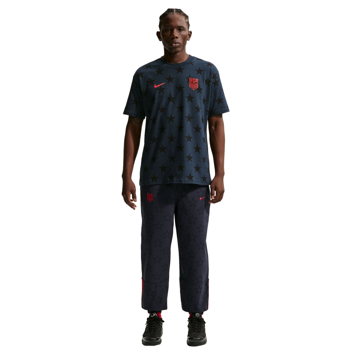 Nike USA Away Tee Soccer IQ2278-475 Navy Blue