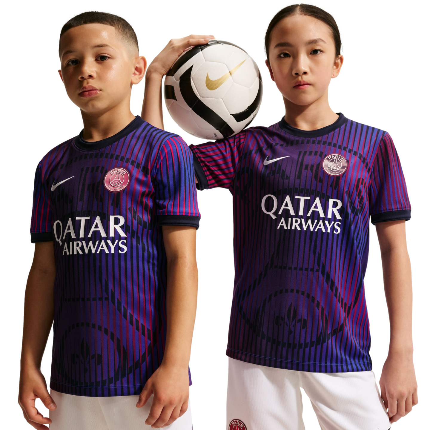 Paris Saint-Germain Youth Pre-Match Jersey Soccer IQ6946-420 Navy Blue