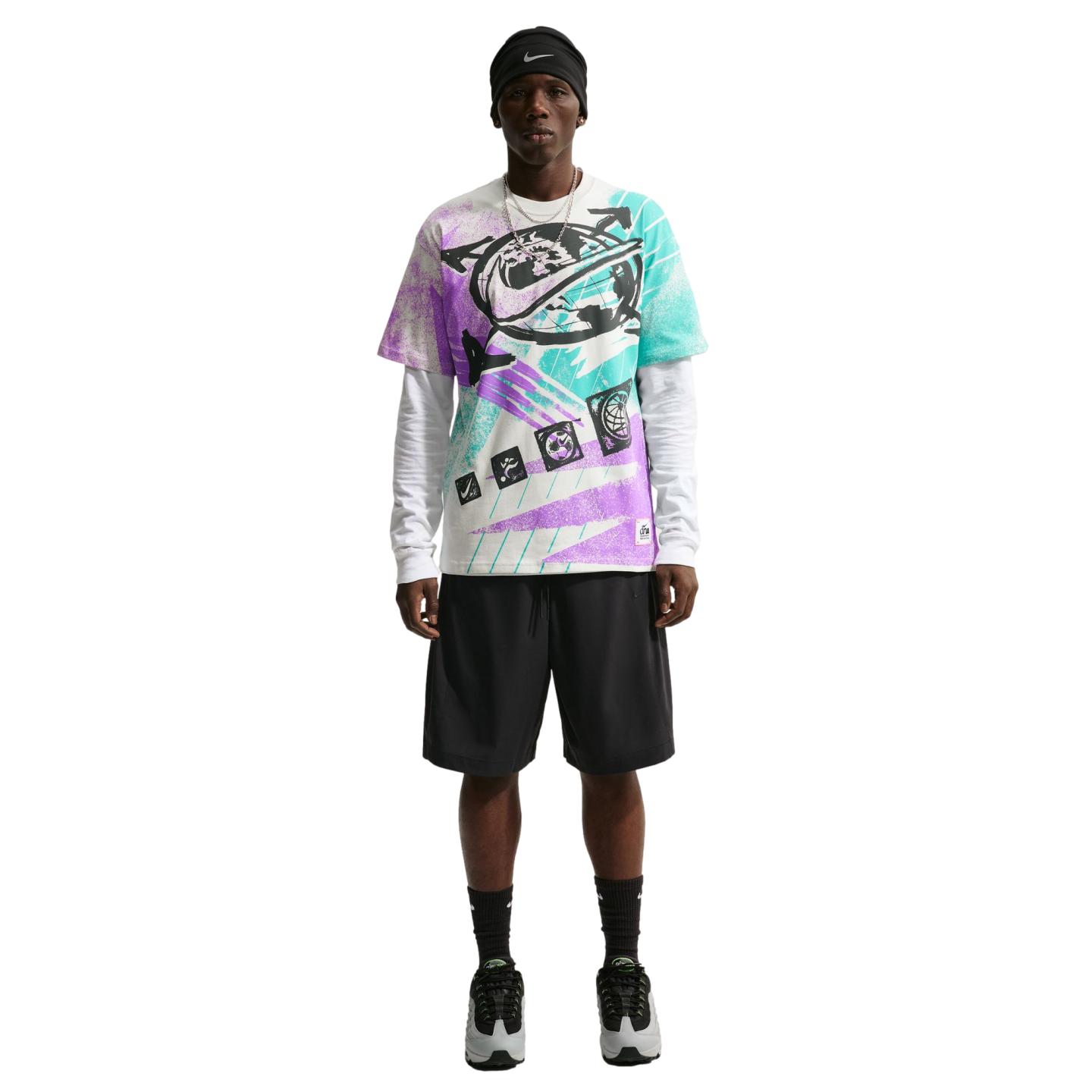 Nike LSE Postage Stamp Tee Soccer IR5777-069 Grey