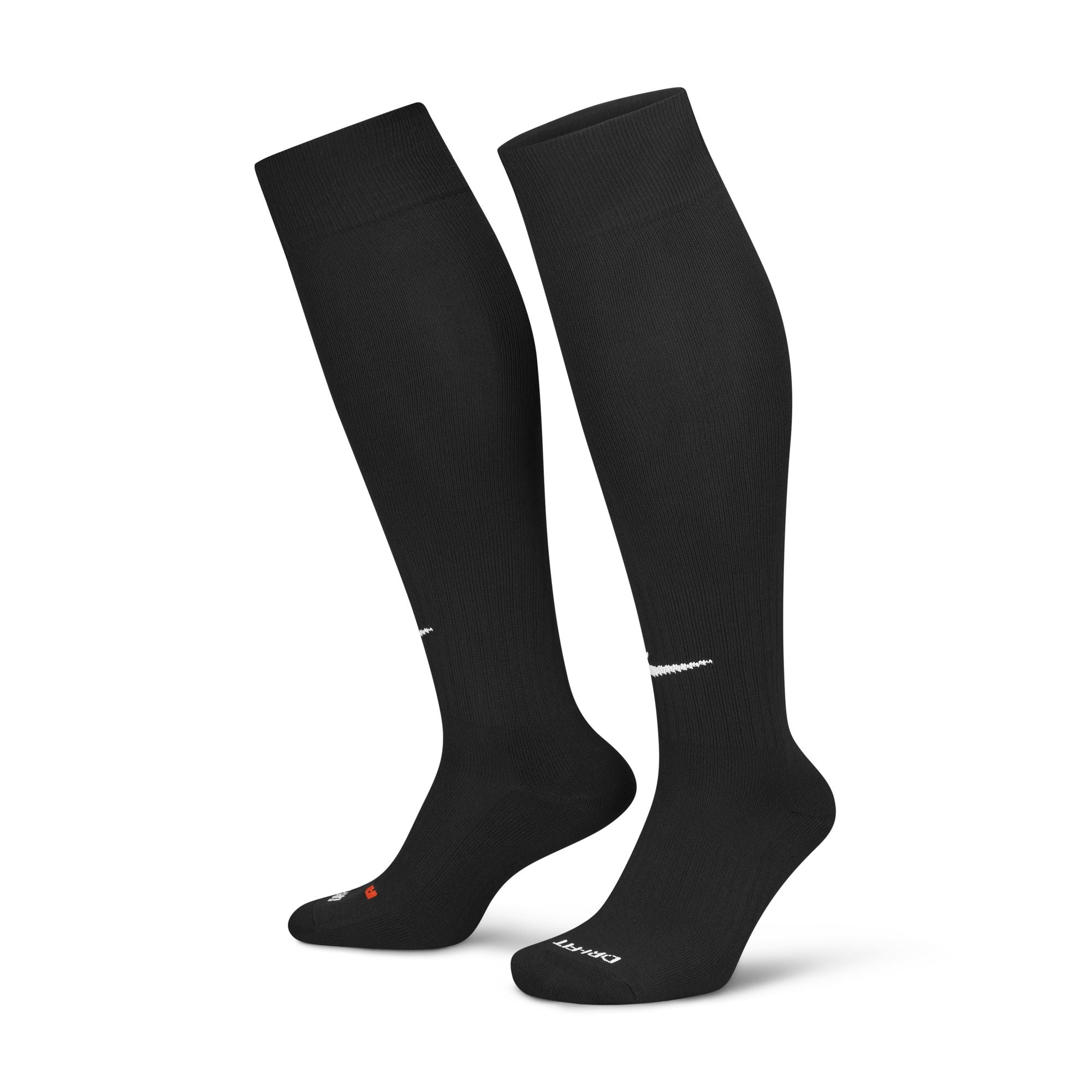 Calcetines de fútbol Nike Classic II Cushion sobre la pantorrilla