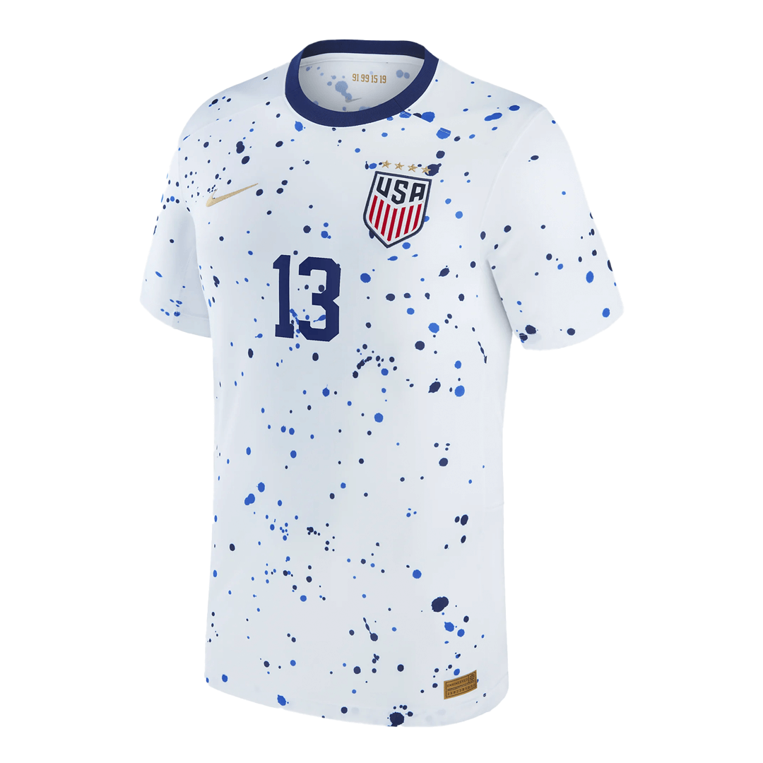 Nike usa soccer jersey custom clearance