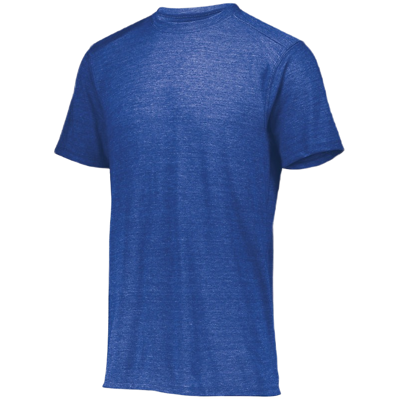 Augusta Youth Tri-Blend Tee - Royal Heather