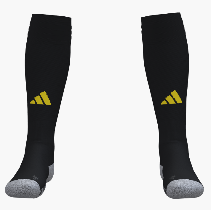 Placer- Game Sock- Black
