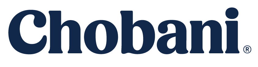 The word "Chobani" in dark blue serif font, ending with a period and a registered trademark symbol.