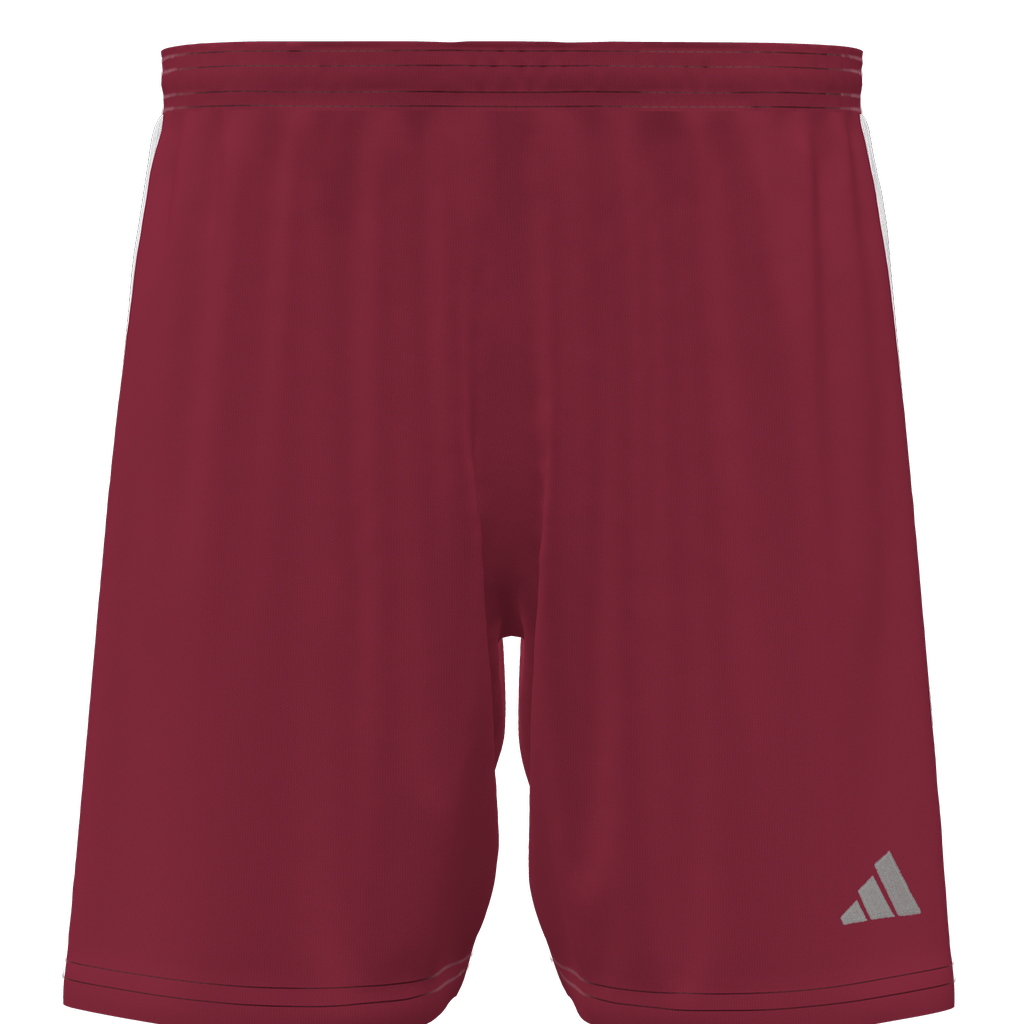 Adidas Women's Custom Entrada 22 Shorts Red MFC