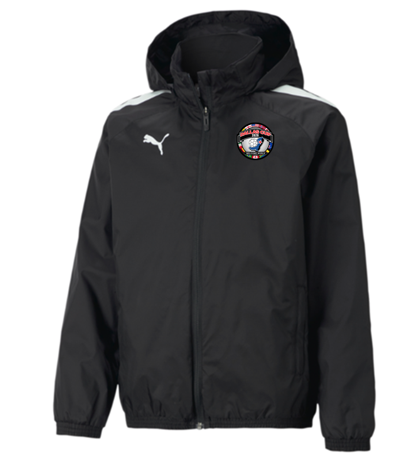 Dallas Cup 2026 Puma Youth Team Liga All Weather Jacket - Black