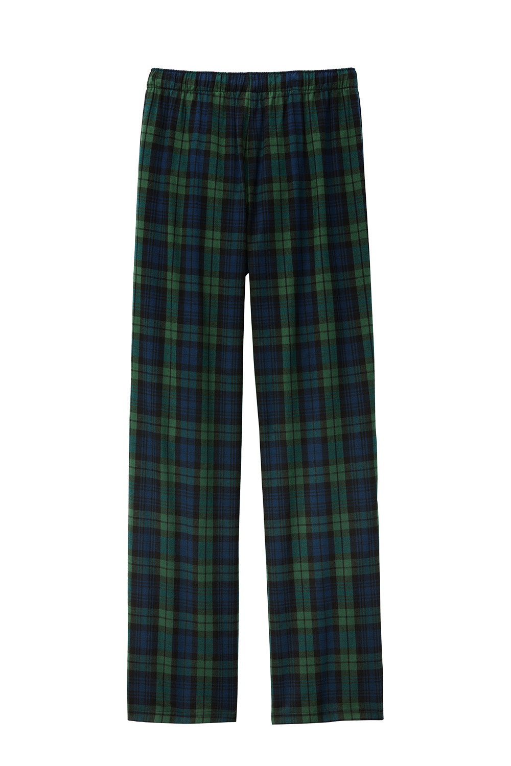 District Flannel Plaid Pant-Women DT2800- Green