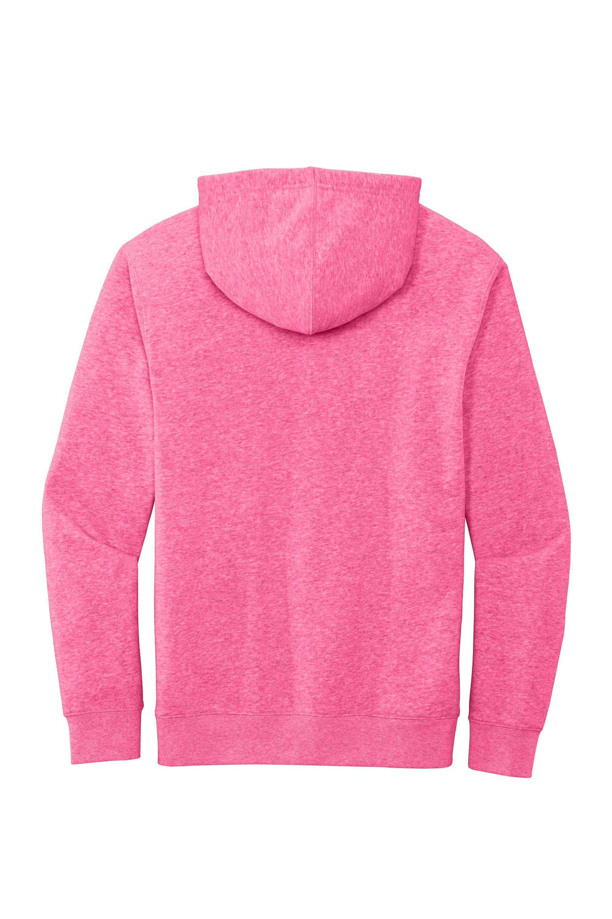 District V.I.T. Fleece Hoodie- DT6100- Heather Pink