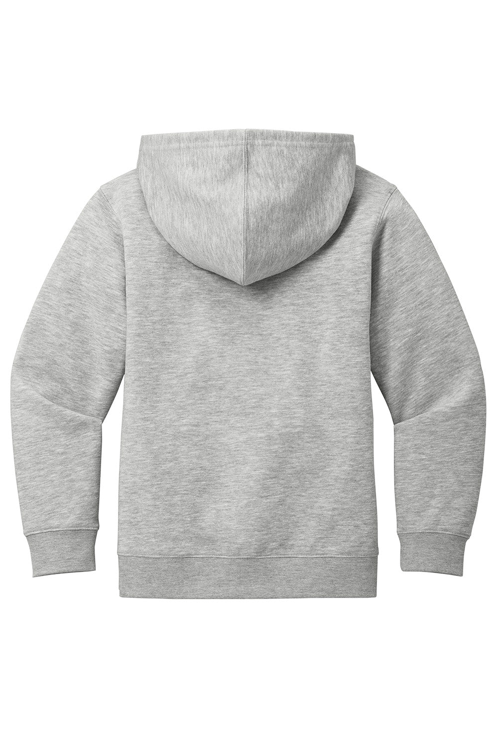 District® V.I.T.™ Fleece Full-Zip Hoodie YOUTH- DT6102Y- Light Heather Grey