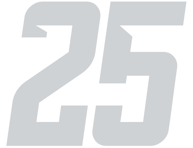 Stahls Drive 8-inch Number - Silver