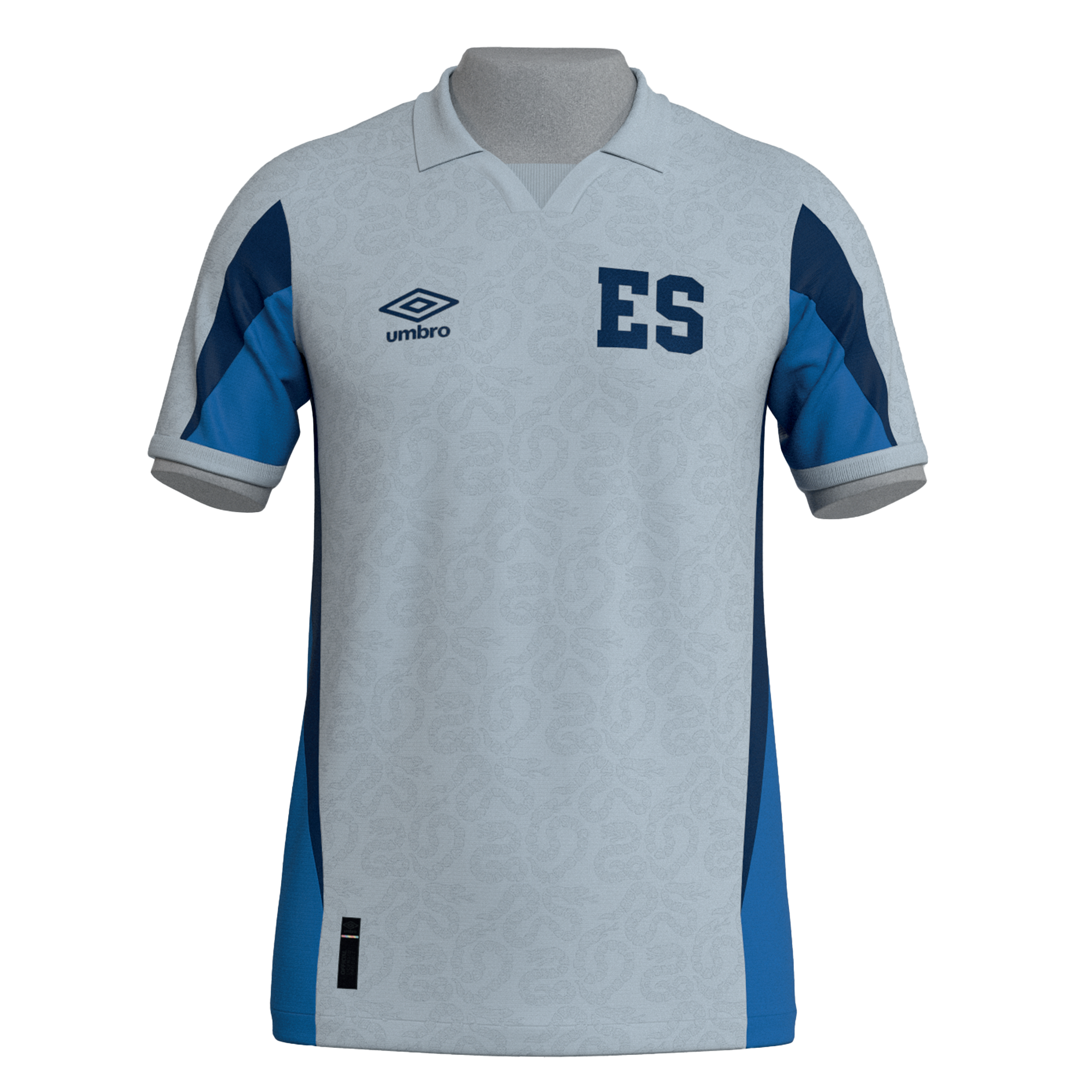 El Salvador 2026 Away Jersey Soccer ESAJS526102-GY1 Grey El Salvador 2026 Away Jersey Soccer ESAJS526102-GY1 Grey