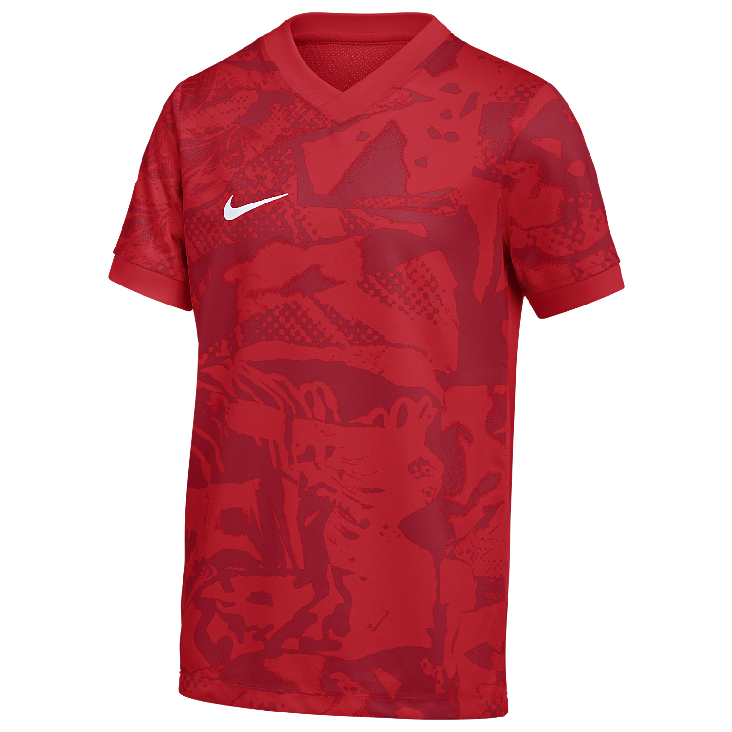 Nike Youth Dri-FIT Precision VII Jersey - University Red Nike Youth Dri-FIT Precision VII Jersey - University Red