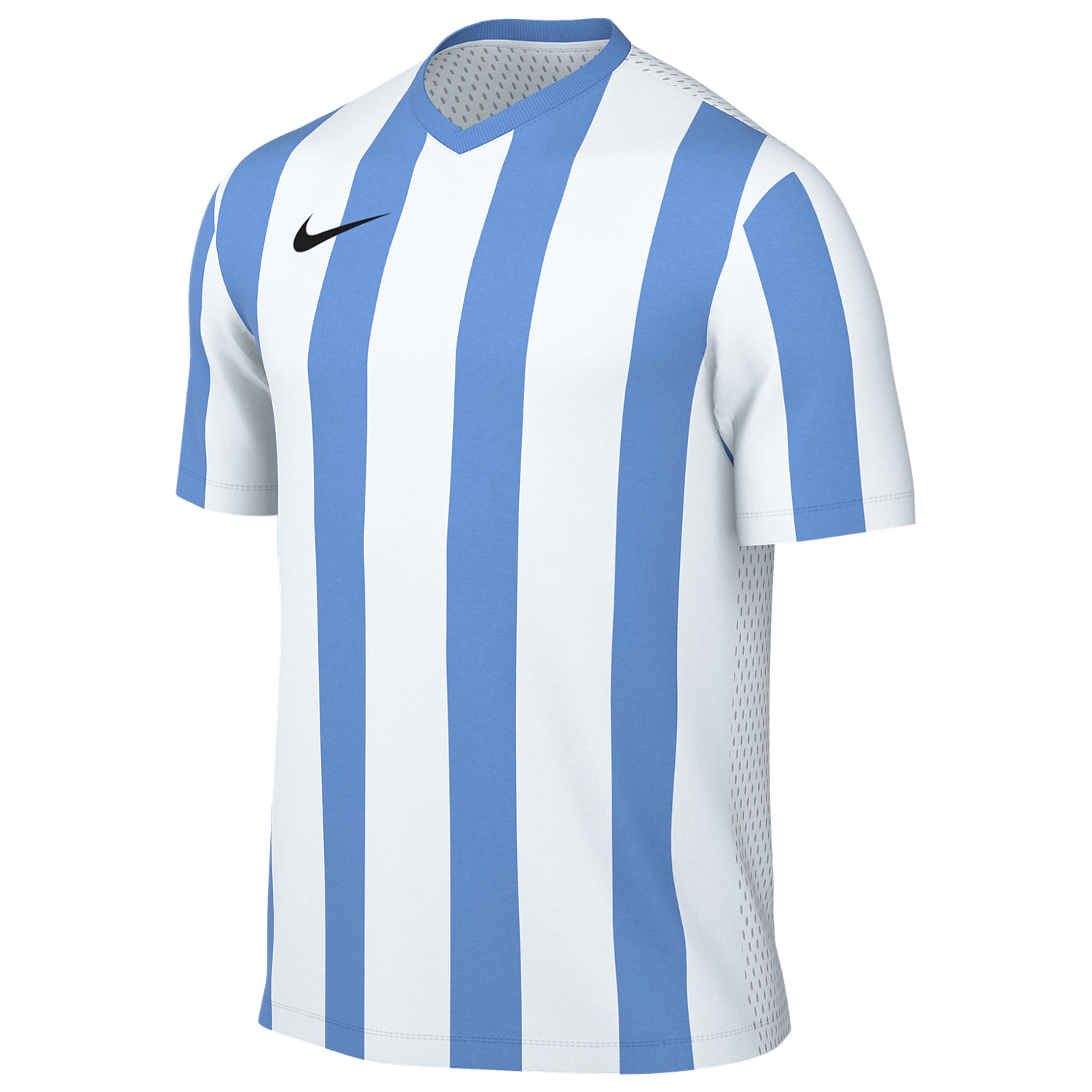 Nike Dri-FIT Striped Division V Jersey - White/Valor Blue FZ9337-102